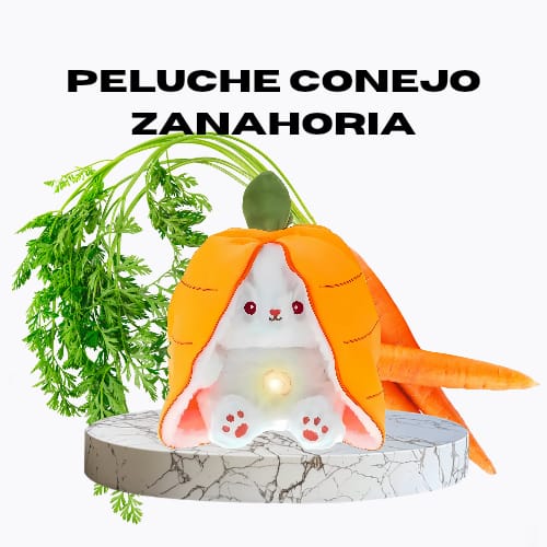 PELUCHE CONEJO ZANAHORIA