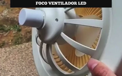 FOCO VENTILADOR LED